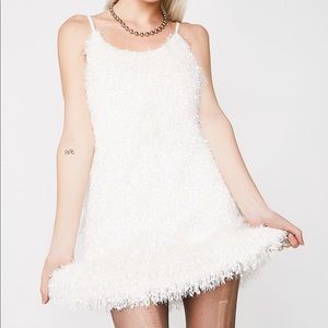 Dolls Kill Fluffy Mini Dress